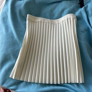 Steve Madden x BB Dakota pleated White Tennis Skirt